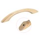 thumbnail image 4 of Madera Tiradores Manijas, 10uds 116mm/4,57 Agujero Distancia Madera Tiradores para Cocina Muebles Cajón Armario Alacena, 4 of 6