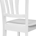 thumbnail image 5 of Atlin Designs 5 Piece Extendable Oval Dining Set in White Wood, 5 of 14