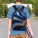 thumbnail image 4 of Easygdp Navy Blue Marble Mochila Ligera de 15 Pulgadas para Estudiantes, Mochila Cómoda para la Escuela y Viajes, Correas Ajustables, 4 of 6