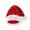 Red And Black Plaid, variant on Christmas Tree Prelit Mantel Decorations Christmas Hat With LED Lights Funny Santa Hat Plush Faux Xmas Holiday Hat With Light Up Color (Red And Black Plaid) Christmas Decorations Clearance
