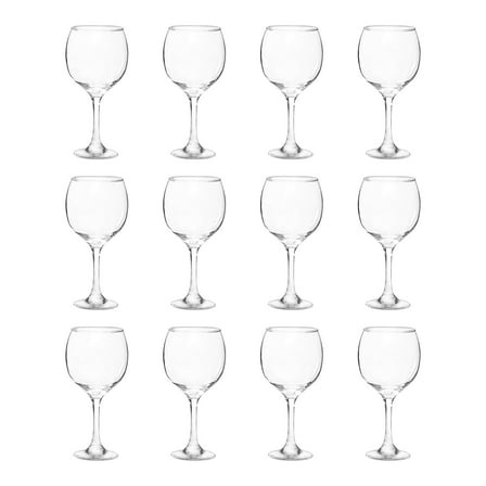 Premiere Wedding Wine Glasses 20.5 oz. Set of 12, Bulk Pack - Restaurant Glassware, Perfect for Red Wine or White Wine - Clear