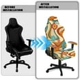 thumbnail image 5 of Xoenoiee Hippie Daisy Swirl Pattern Gaming Chair Covers Slipcovers, Stretchable Elastic Computer Reclining Gaming Chair Seat Cover with Armrest Cover (No Chairs), 5 of 7