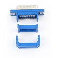 thumbnail image 2 of Conector macho IDC de tipo crimp de 15 pines D-SUB DB15 de 5 piezas para cable plano, 2 of 2