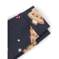 thumbnail image 4 of The Children's Place Boys Christmas Long Sleeve Gingerbread Snug Fit Henley PJs, Sizes 4-16, 4 of 4