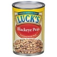 thumbnail image 2 of Luck's Blackeye Peas Seasoned with Pork 15 oz Can, 2 of 7