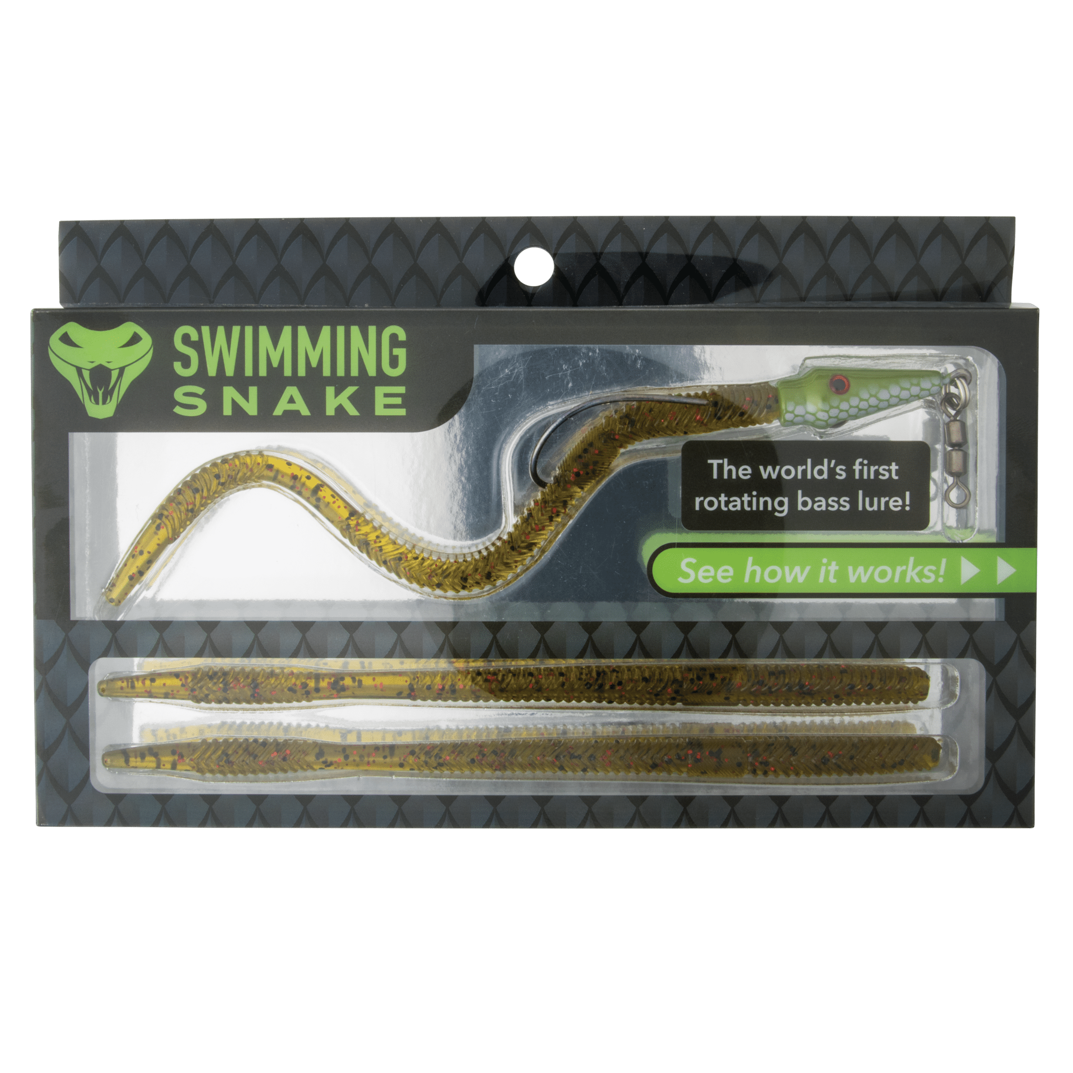 Swimming Snake Watermelon Red