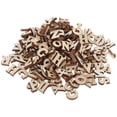 thumbnail image 4 of WHAMVOX 400Pcs Wood Letters for Crafts in Beige and Natural Wood Color, 4 of 8