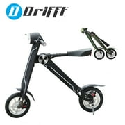 K1 Electric Folding Scooter Scoot e-Bike in Black