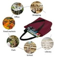thumbnail image 6 of Easygdp Maroon Shoulder Bags for Women,Crossbody Bags Shoulder Purse Handbag for Women, 6 of 6