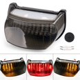 thumbnail image 1 of Integrated LED TailLight Turn Signals for Kawasaki Ninja ZX7R 1996-2003 Smoke, 1 of 4