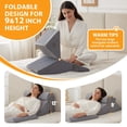 thumbnail image 4 of Juego de almohadas con forma de cuña Ruqmuis para después de la cirugía con 4 almohadas, 4 of 7