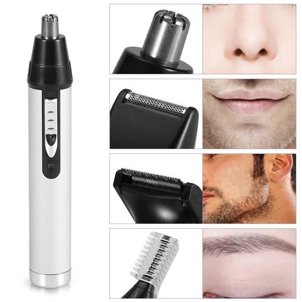 OTVIAP 4 In 1 Rechargeable Electric Men Nose Hair Removal Eyebrow