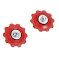 thumbnail image 3 of GLFILL 2 Pcs Bike Rear Derailleur Pulley Rollers 6/7/8 Speed Bicycle Guide Wheel 10T/13T/15T Cycling Rear Derailleur Maintenance Parts 10T, 3 of 9