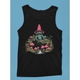 thumbnail image 3 of Frog And Mushroom Graphic Shirt Tank Top Men's, 3 of 3