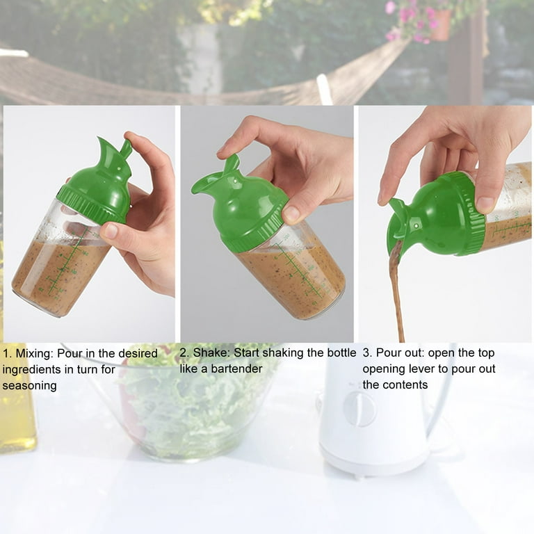 Salad Dressing Shaker, Durable Easy To Operate Prevent Leakage