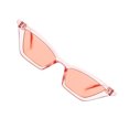 thumbnail image 2 of Guardurnaity Gafas de sol de plástico para mujer, gafas de sol para mujer, protección UV400, gafas de sol informales para exteriores Lentes No.04 Guardurnaity YJ1336-04, 2 of 4