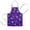 Halloween Purple Spider, variant on Halloween Purple Spider Web Pattern Kids Aprons for Girls and Boys,Adjustable Neck Strap Toddler Aprons for Kids Cooking Baking,23.6"x19"