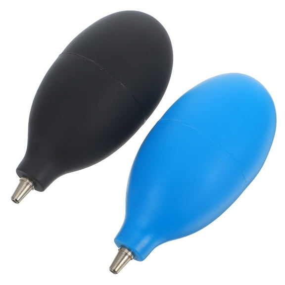 UPOUART 2Pcs Air Duster Black Rubber for Keyboard and Screen Sensor 3.14X1.77X1.77in