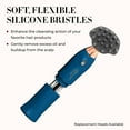 thumbnail image 3 of LUMINESS Conture Aeroscalp Scalp Massaging Brush, Air Powered Sonic Hair Cleanser, 3 of 6