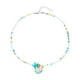 thumbnail image 1 of Estilo Playa Collar Primavera Verano Moda Collar Accesorios para Mujer Chica para Regalo (Con Cadena de Extensión), 1 of 6
