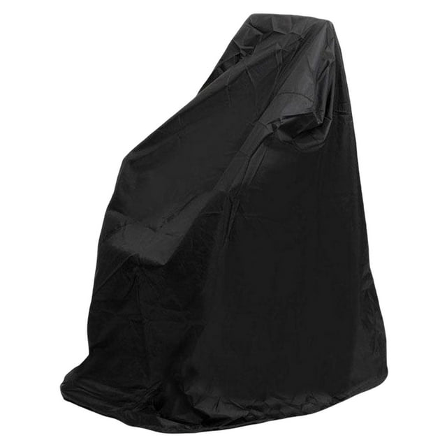 Cubierta para silla de ruedas Zulema Funda para silla de ruedas 100x75x100cm Negro