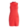thumbnail image 3 of Free Assembly Women’s Button Shoulder Sleeveless Sweater Dress, Sizes XS-3XL, 3 of 5