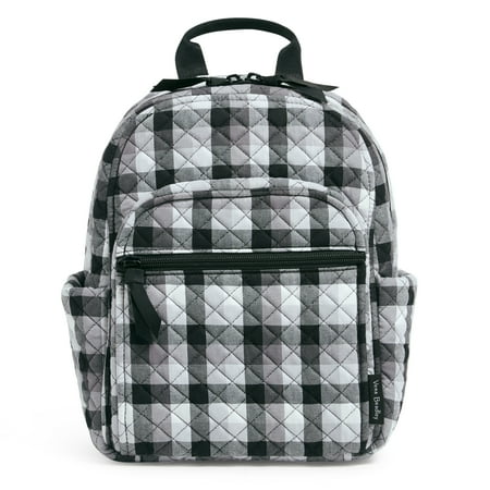 Vera Bradley Women's Cotton Small Backpack Kingbird Plaid