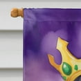 thumbnail image 6 of Gordon Setter King of Mardi Gras House Flag 28 in x 40 in, 6 of 7
