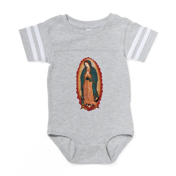 CafePress - Guadalupe - Cute Infant Baby Football Bodysuit