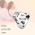 thumbnail image 2 of ROSIANNA 925 Sterling Silver Charm for Bracelets Super Mom Bead Charms Women Bracelet Charm, 2 of 6