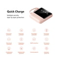 thumbnail image 4 of Banque d'Alimentation Mini Chargeur Portable 10000mAh Lampe de Poche LED Intégrée 10W Charge Rapide Affichage du Pourcentage de Puissance LED Câbles de Charge USB Type-C Intégrés IOS, 4 of 9
