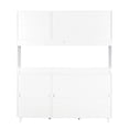 thumbnail image 5 of 63" Wide, White - Multi - layer Design for Messy Objects - Various Indoor Spaces - Organize Items Efficiently, 5 of 6