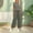 Army Green, variant on SEMPAI Two Piece Lounge Sets for Women Summer Outfits Set Mock Neck Tops Wide Leg Crop Vacation Travel Pant Set