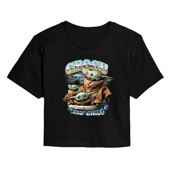 Star Wars - Grogu The Child Women's Cropped Graphic T-Shirt