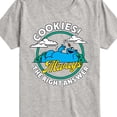 thumbnail image 3 of Sesame Street - Cookies Always The Right Answer - Toddler and Youth Short Sleeve Graphic T-Shirt, 3 of 5
