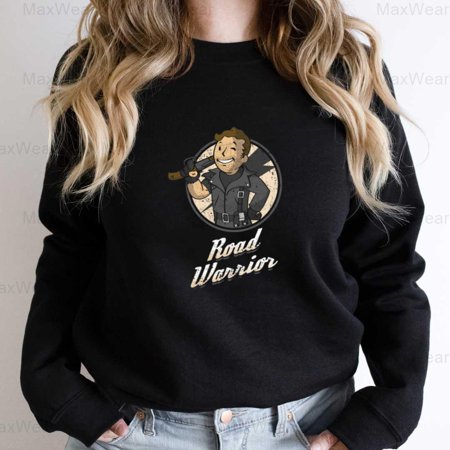 MaxWear83 Warrior Of Road, Mad Max, Fury Road, Post-Apocalyptic, Action, Movie, Vehicle Sweatshirt, for Unisex, up to size 5XL.