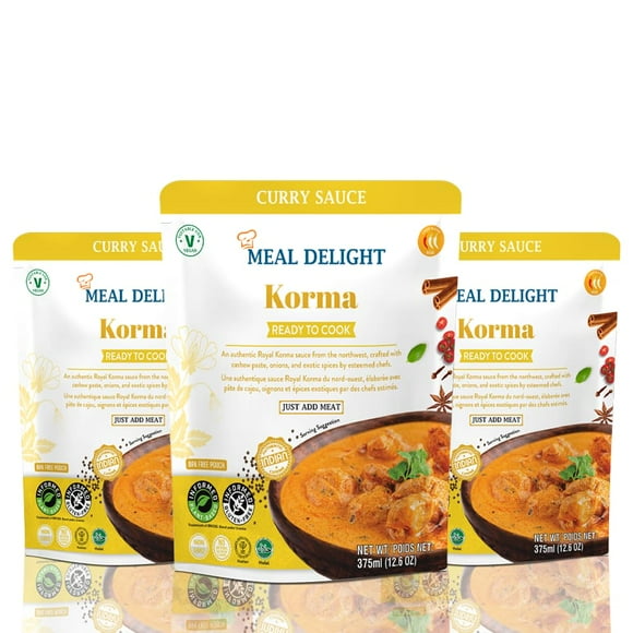 Meal Delight Sauce Korma Lot de 3 375 ml