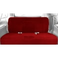 thumbnail image 2 of CalTrend Rear Solid Bench O.E. Velour Seat Covers for 2012-2015 Honda Civic - HD173-02RA Red Classic Insert and Trim, 2 of 3