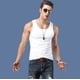 thumbnail image 4 of 1 Uds. Tops para hombre, chaleco de seda helada, ropa exterior, camisetas sin mangas transpirables con agujeros de malla de secado rápido, chaleco fresco de verano, tanques de viaje para playa, 4 of 5