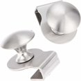 thumbnail image 1 of Stainless Steel Glass Door Handle / Clip / Glass Clip 5-8mm Showcase Furniture Cabinet Drawer Handle, No Drilling, 2, 1 of 5