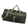 thumbnail image 2 of Bolso de viaje Yuyangstore Impermeable correa ajustable Tote Bolsa de lona verde, 2 of 8