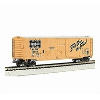 Bachmann - Silver Series® 50' Plug-Door Boxcar - Ready to Run -- Frisco - HO