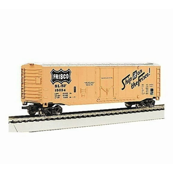 Bachmann - Silver Series® 50' Plug-Door Boxcar - Ready to Run -- Frisco - HO