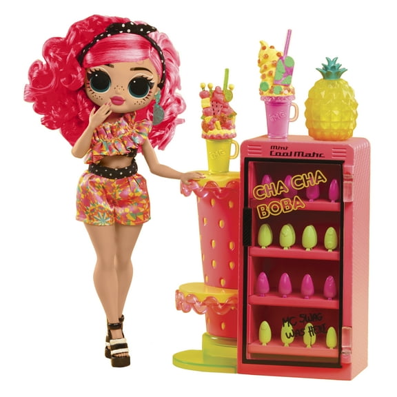 LOL Surprise OMG Sweet Nails Pinky Pops Sprinkles Shop Doll, Ages 4 