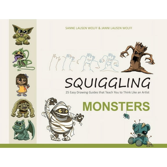 Squiggling - Monsters, (Paperback)