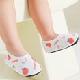 thumbnail image 3 of SJLDQY Baby Socks Soft Floor Prewalker Shoes Toddler Summer Socks Boys Print Girls Baby Socks White 12-18 Months, 3 of 7