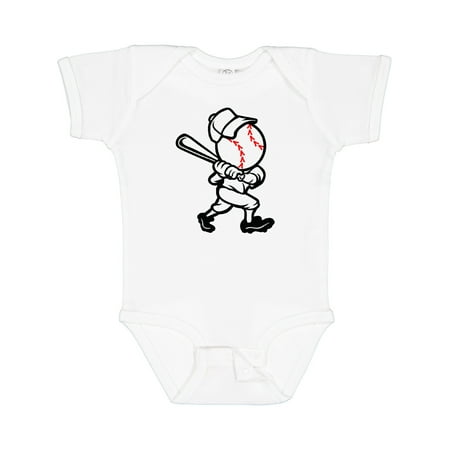 

Inktastic Baseball Character Gift Baby Boy or Baby Girl Bodysuit
