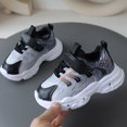 thumbnail image 2 of Sopiago Girls Athletic Shoes Toddler Flashing Walking Shoes Breathable Sport Sneakers for Toddler Boys Black (Toddler/Little kid),12, 2 of 5