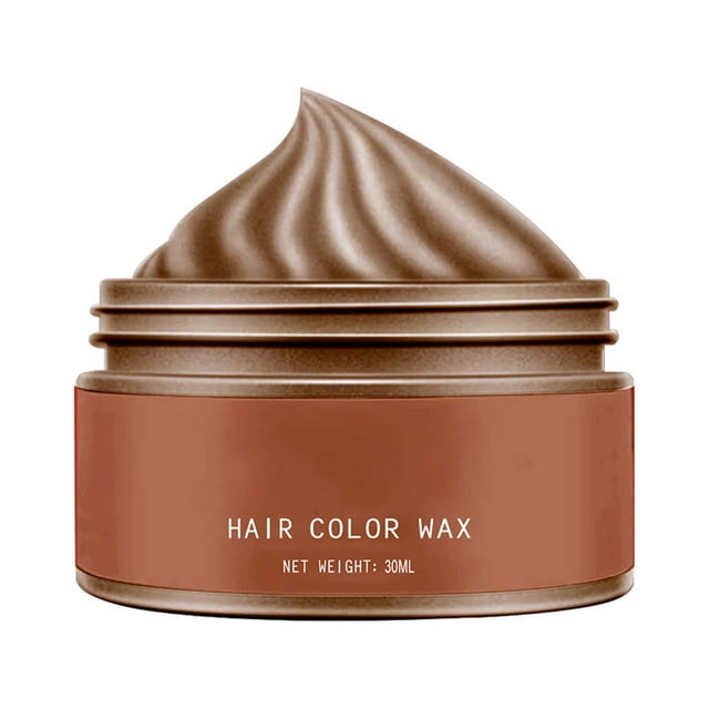 Temporary Instant Unisex Natural Hair Color Wax Mud Washable Moisturizing Modelling Fashion Colorful Hair Color Wax Disposable Natural Hairstyle Hair Color Pomade Dye