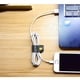 thumbnail image 3 of CAILLU 10 Pack Clips de cable Organizadores de cables Auriculares Cables Winder Clips USB Cable Manager Keeper Wrap Ties, 3 of 3